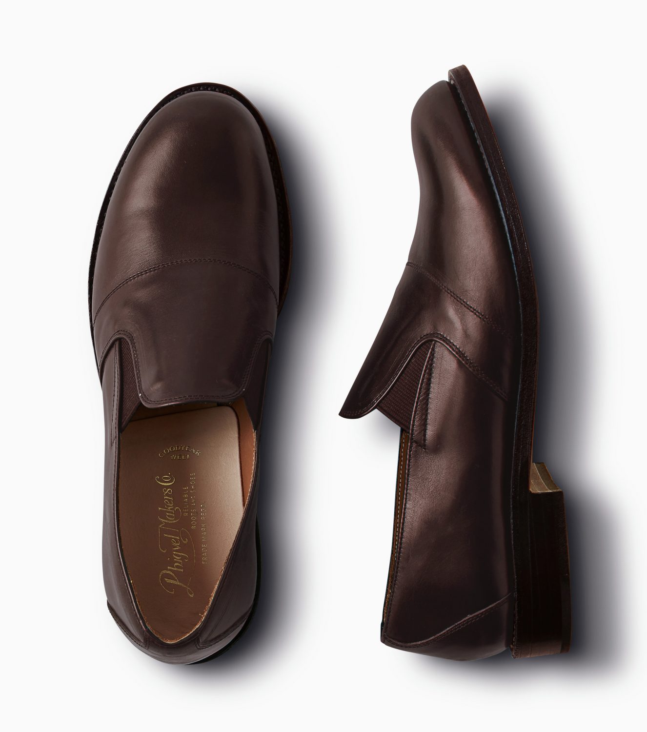Limited Product “Leather Slip-on Shoes”
