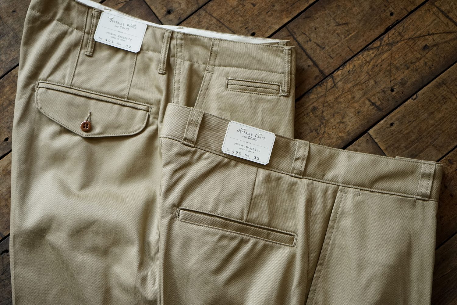 Permanent Products 「Officer Trousers Wide / Regular」