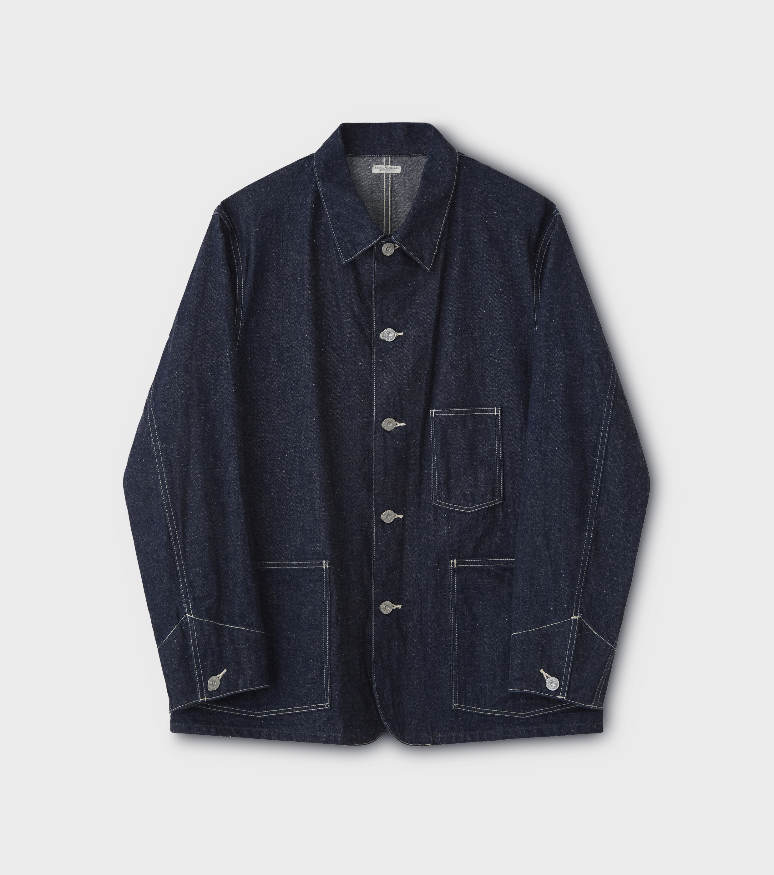 PHIGVEL MAKERS & CO デニムカバーオール PHIGVEL - PHIGVEL MAKERS & Co.フィグベル DENIM COVERALL